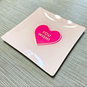 Fringe { You Wish } Small Valentines Decor Plate